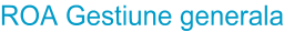 ROA Gestiune